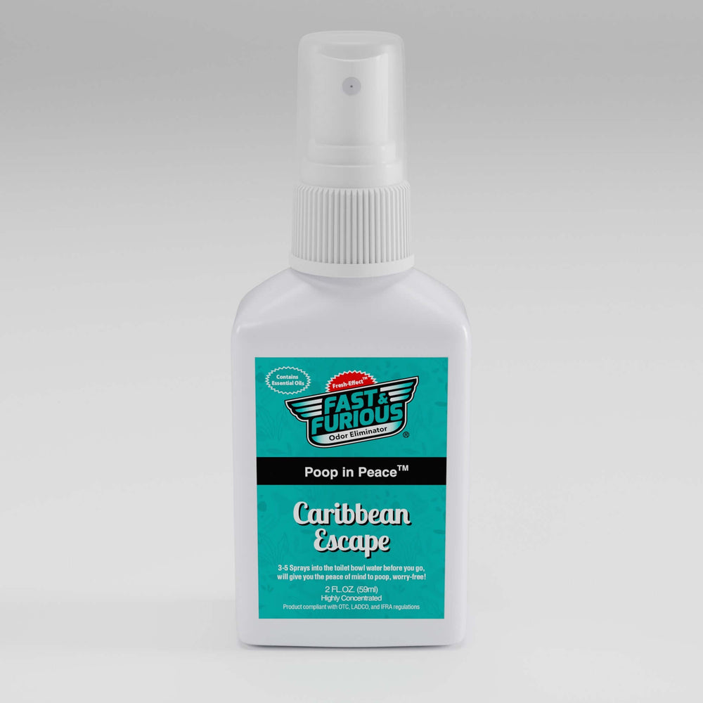 Poop In Peace Before-You-Go Toilet Spray - Caribbean Escape Scent Size: 2 fl oz