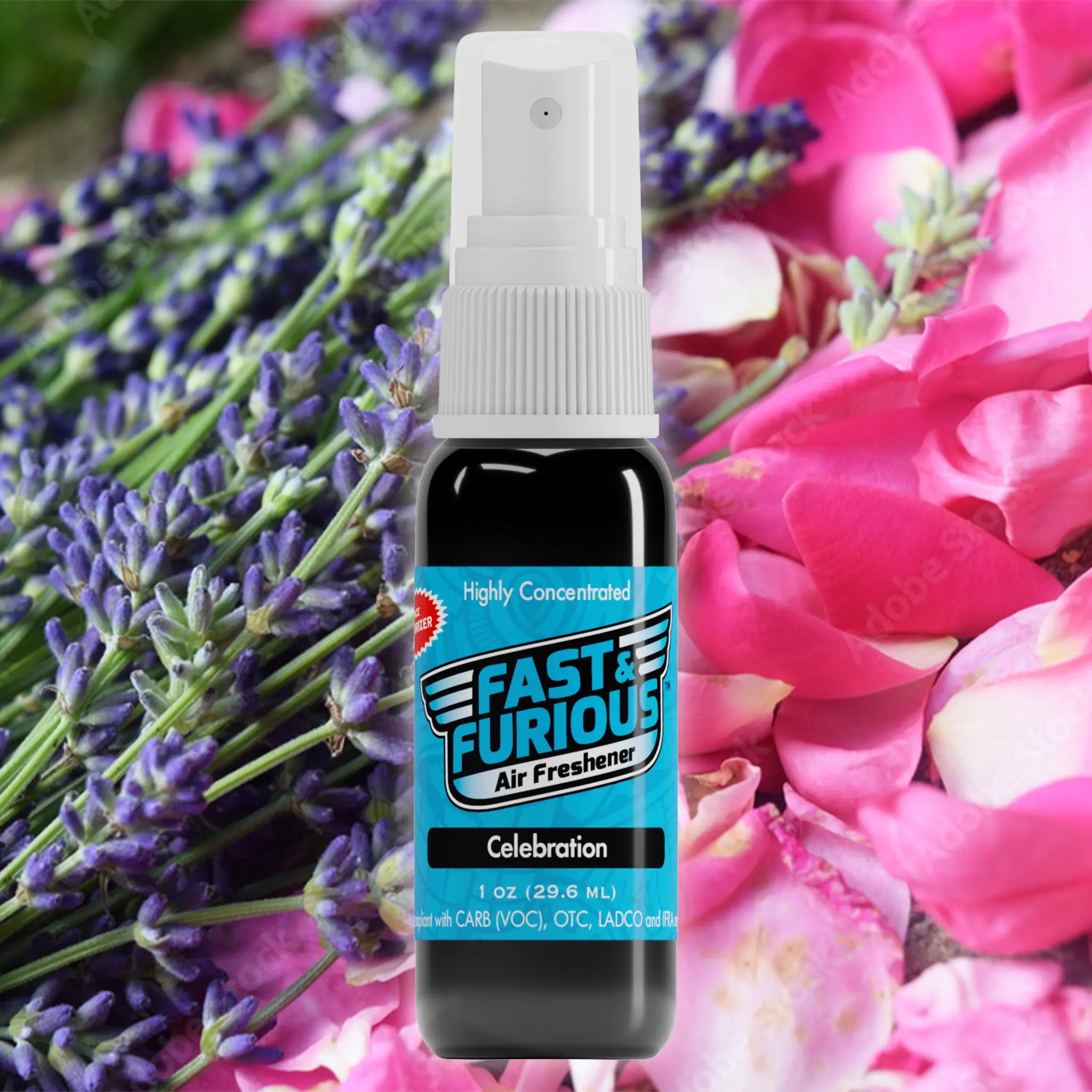 Fast & Furious Mini Air Fresheners (1 FL OZ) Fragrance: Celebration
