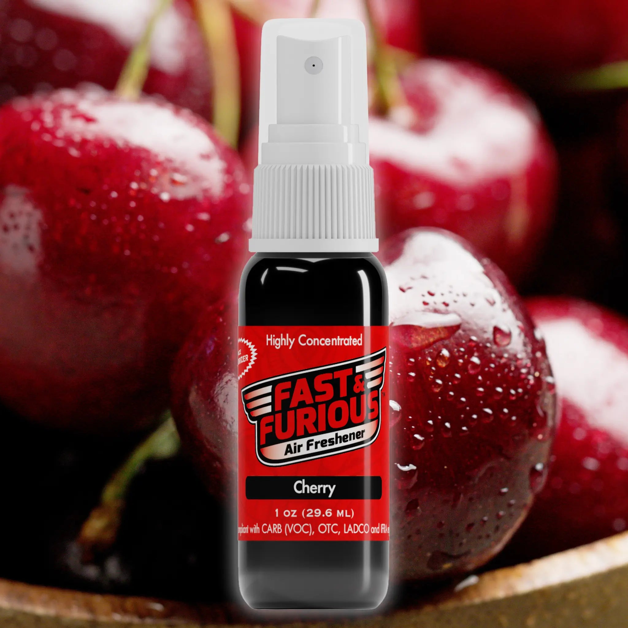 Fast & Furious Mini Air Fresheners (1 FL OZ) Fragrance: Cherry