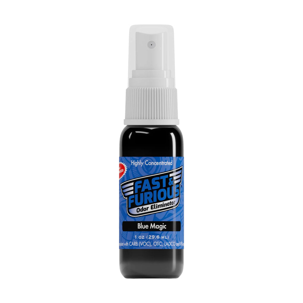 Fast and Furious Odor Eliminator - Blue Magic Scent Size: 1 fl oz