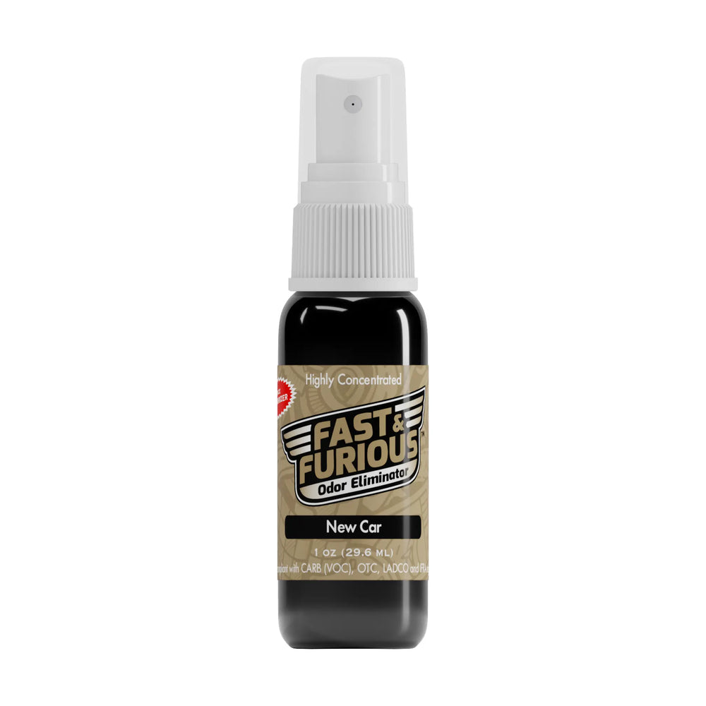 Fast and Furious Odor Eliminator - New Car Scent Size: 1 fl oz