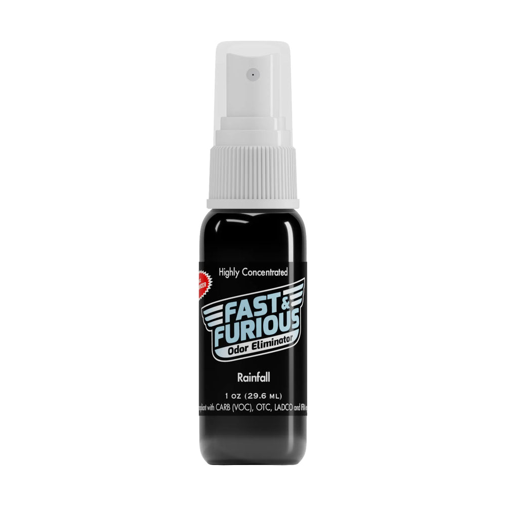 Fast and Furious Odor Eliminator - Rainfall Scent Size: 1 fl oz