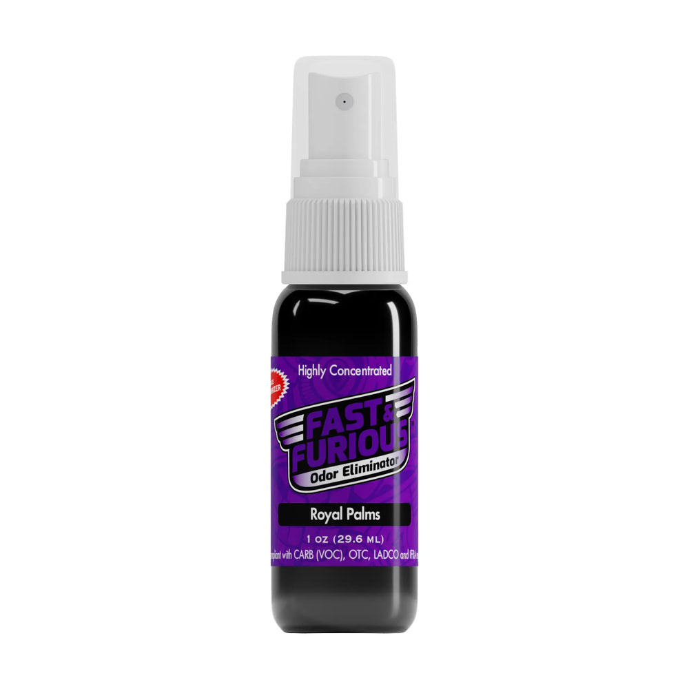 Fast and Furious Odor Eliminator - Royal Palms Scent Size: 1 fl oz