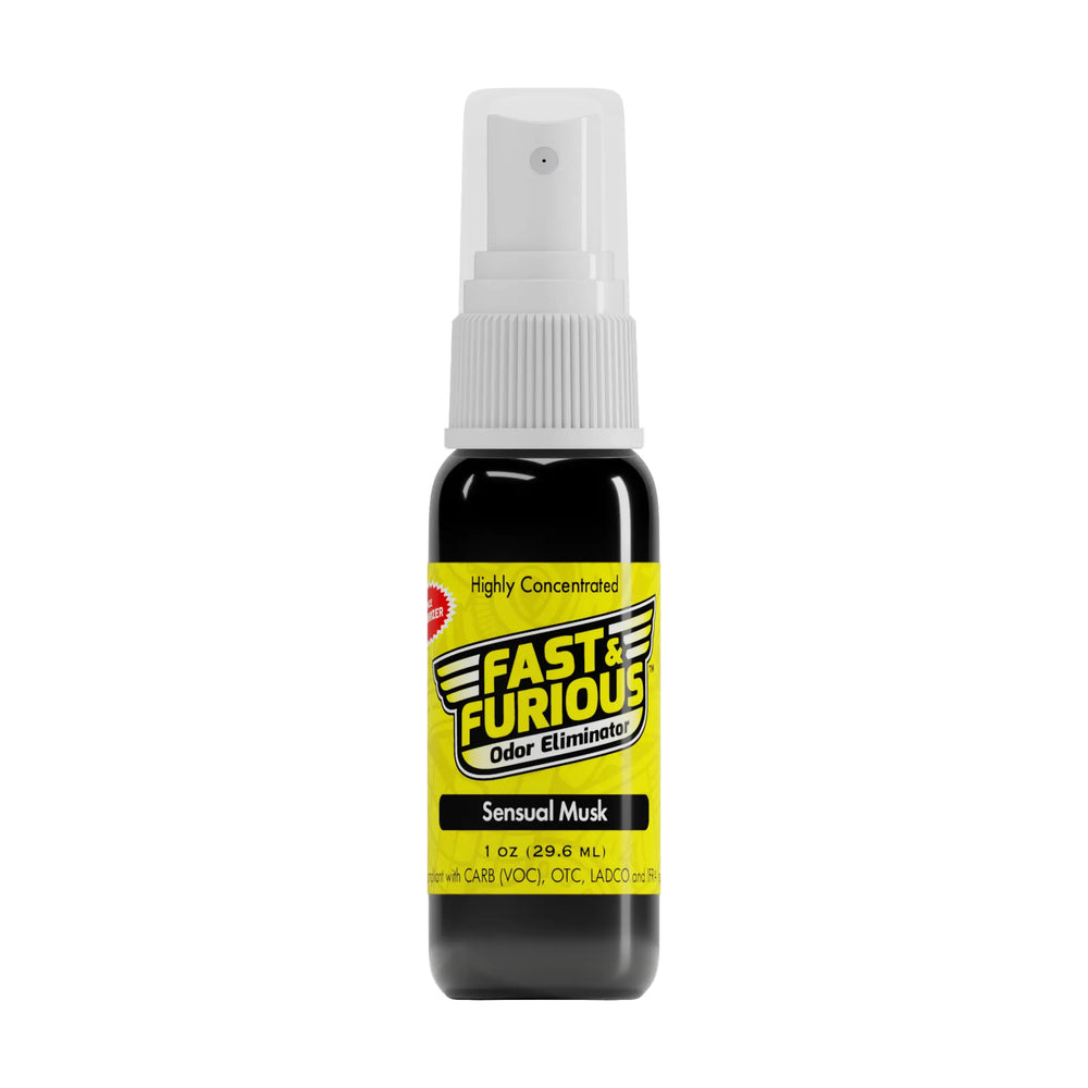Fast and Furious Odor Eliminator - Sensual Musk Scent Size: 1 fl oz