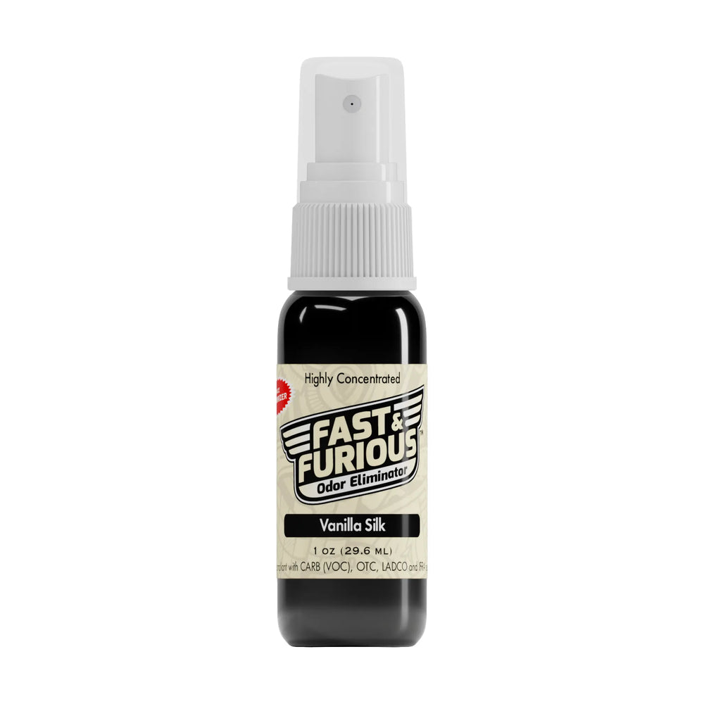 Fast and Furious Odor Eliminator - Vanilla Silk Scent Size: 1 fl oz