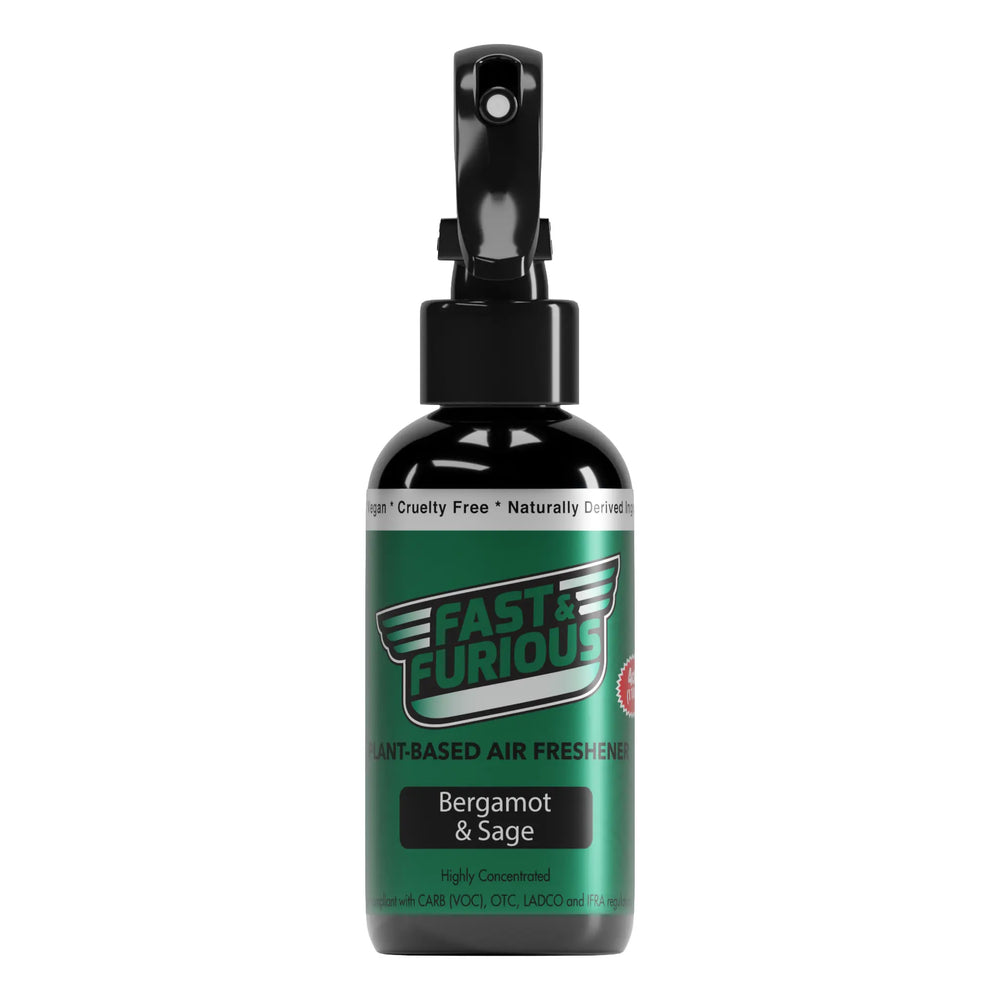 Fast and Furious Plant-Based Air Freshener - Bergamot & Sage Scent