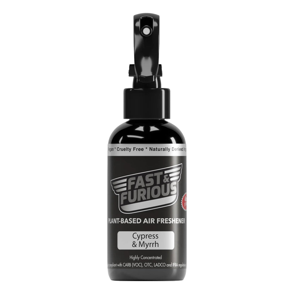 Fast & Furious Plant-Based Air Freshener, Cypress & Myrrh Scent