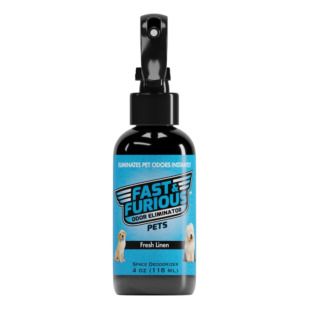 Fast and Furious Pets Odor Eliminator - Fresh Linen Scent Size: 4oz