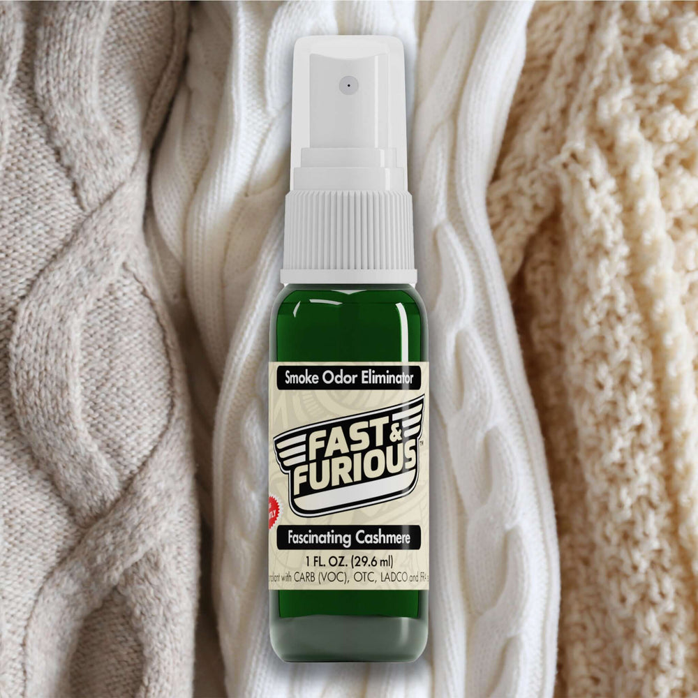 Fast & Furious Smoke Odor Eliminator - Fascinating Cashmere Scent (1 fl. oz.) Creative