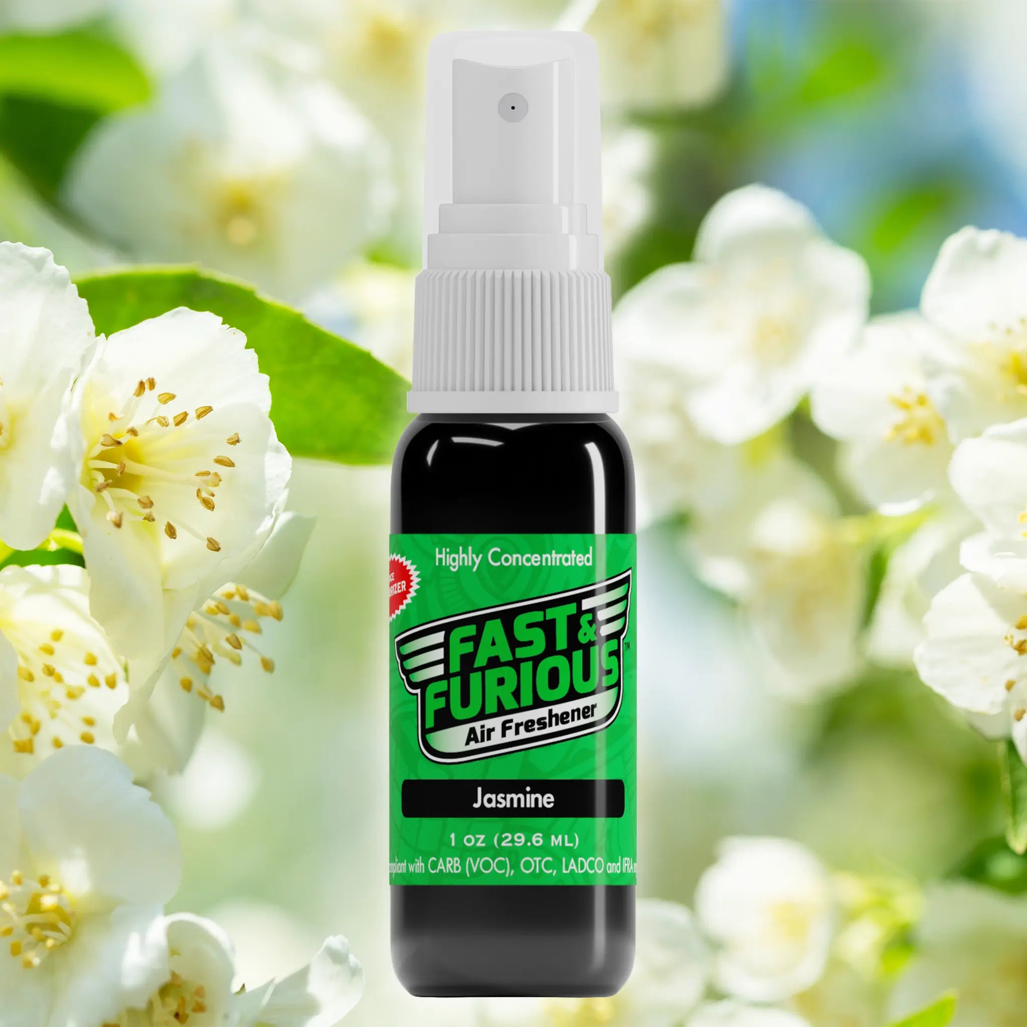 Fast & Furious Mini Air Fresheners (1 FL OZ) Fragrance: Jasmine