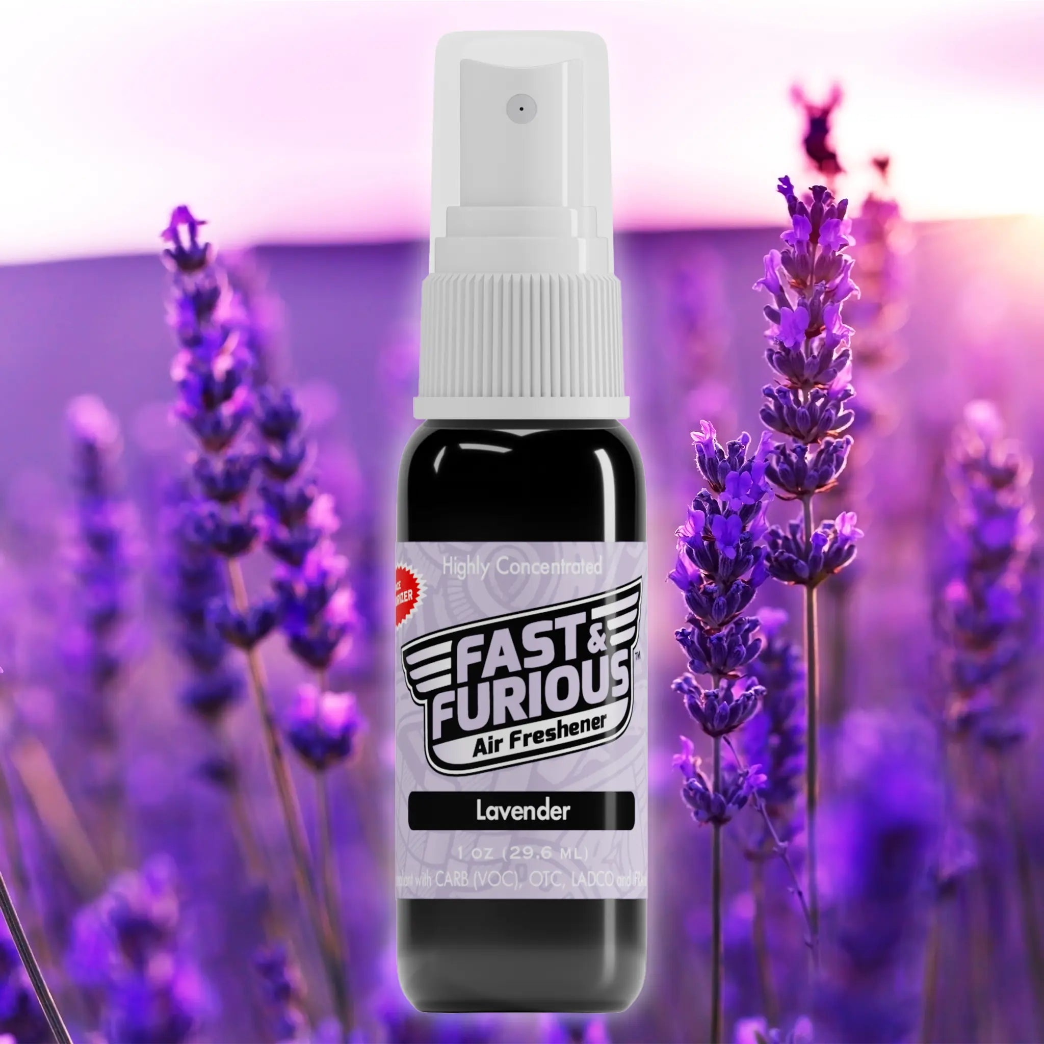 Fast & Furious Mini Air Fresheners (1 FL OZ) Fragrance: Lavender