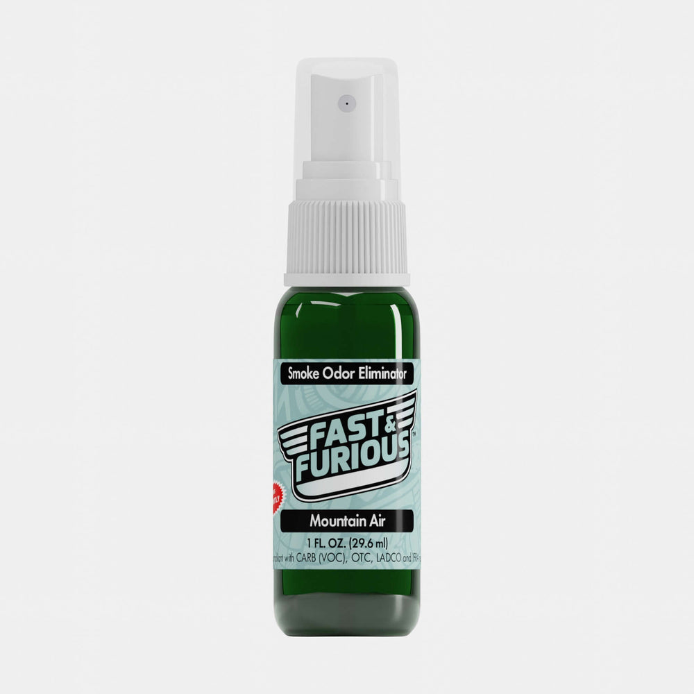 Fast & Furious Smoke Odor Eliminator - Mountain Air Scent (1 fl. oz.) Orthographic