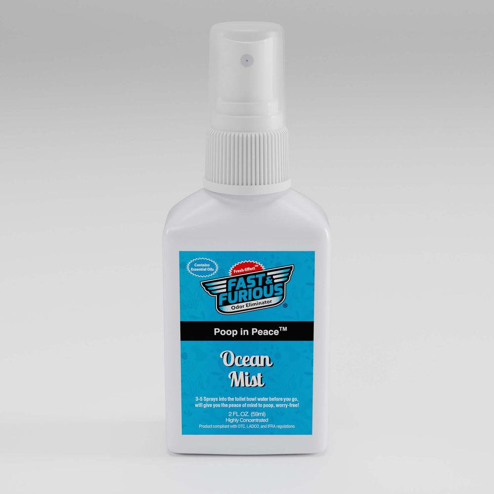 Poop In Peace Before-You-Go Toilet Spray - Ocean Mist Scent Size: 2 fl oz