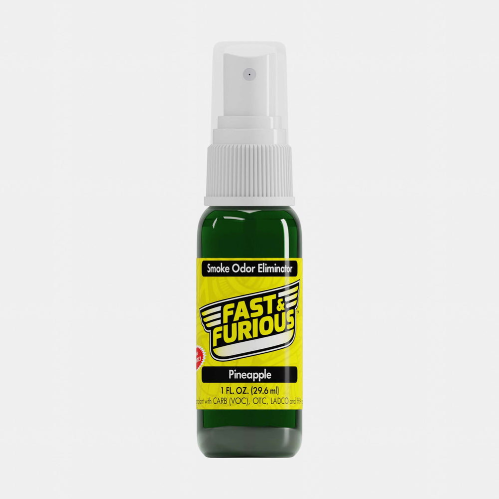 Fast & Furious Smoke Odor Eliminator - Pineapple Scent (1 fl. oz.) Orthographic