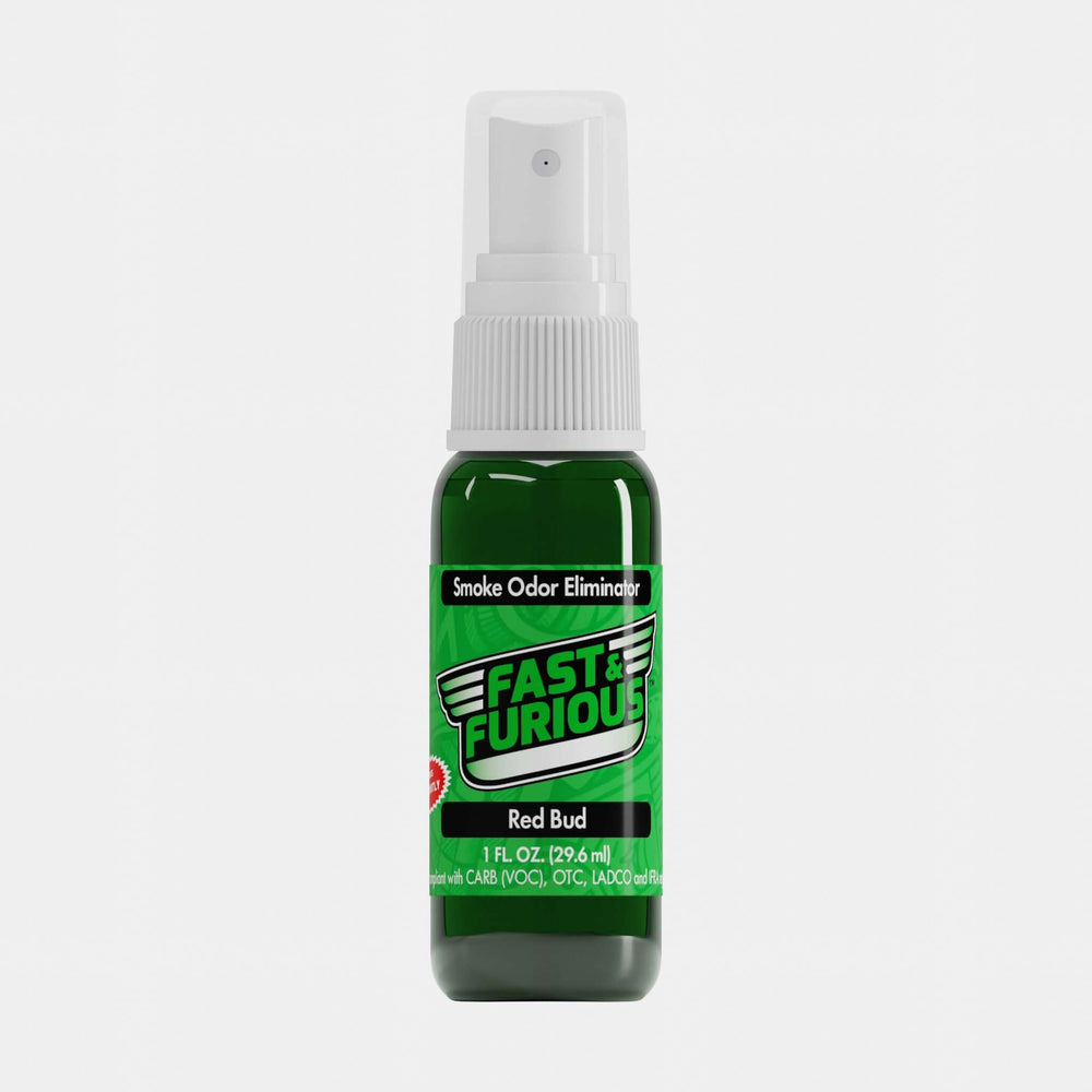 Fast & Furious Smoke Odor Eliminator - Red Bud Scent (1 fl. oz.) Orthographic