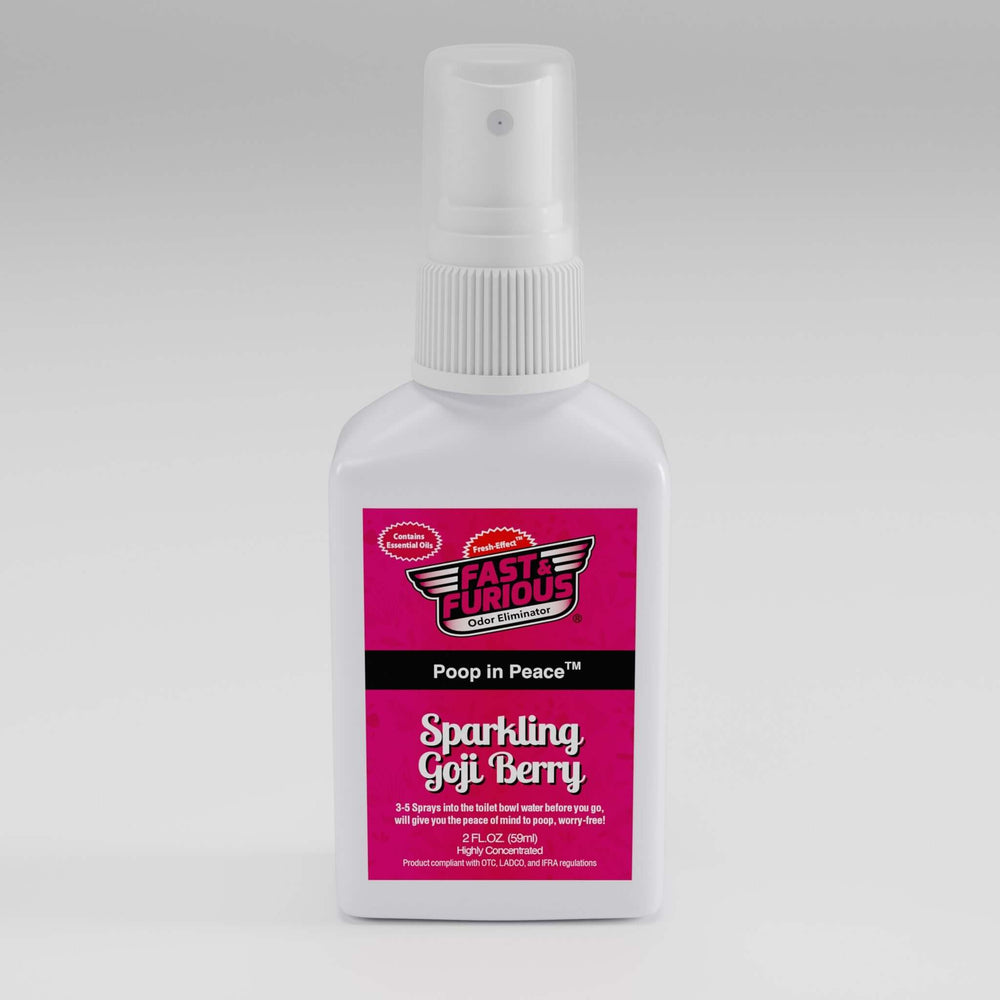Poop In Peace Before-You-Go Toilet Spray - Sparkling Goji Berry Scent Size: 2 fl oz