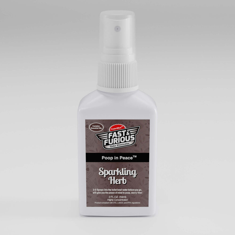 Poop In Peace Before-You-Go Toilet Spray - Sparkling Herb Scent Size: 2 fl oz