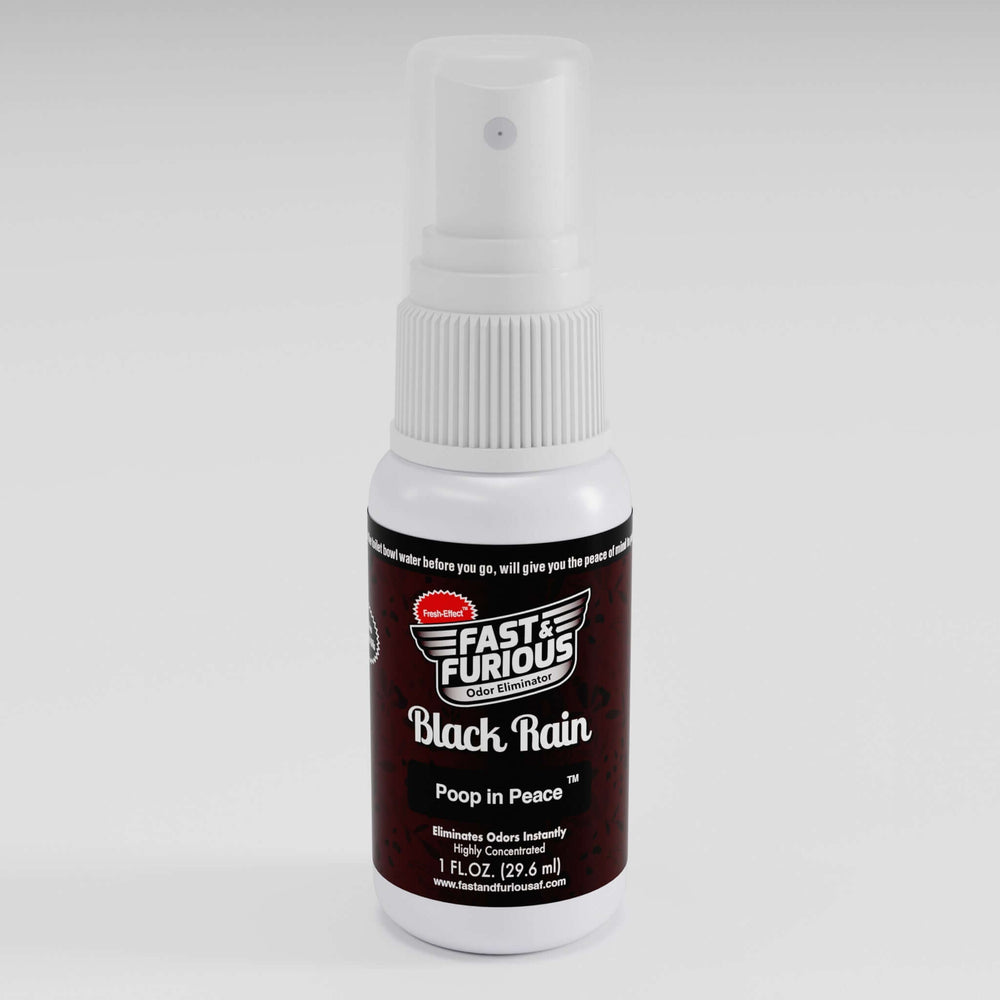 Poop In Peace Before-You-Go Toilet Spray - Black Rain Scent