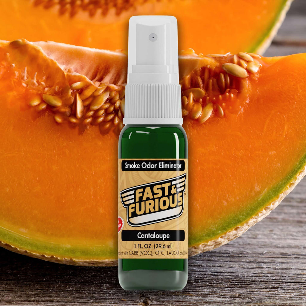 Fast & Furious Smoke Odor Eliminator - Cantaloupe Scent (1 fl. oz.)