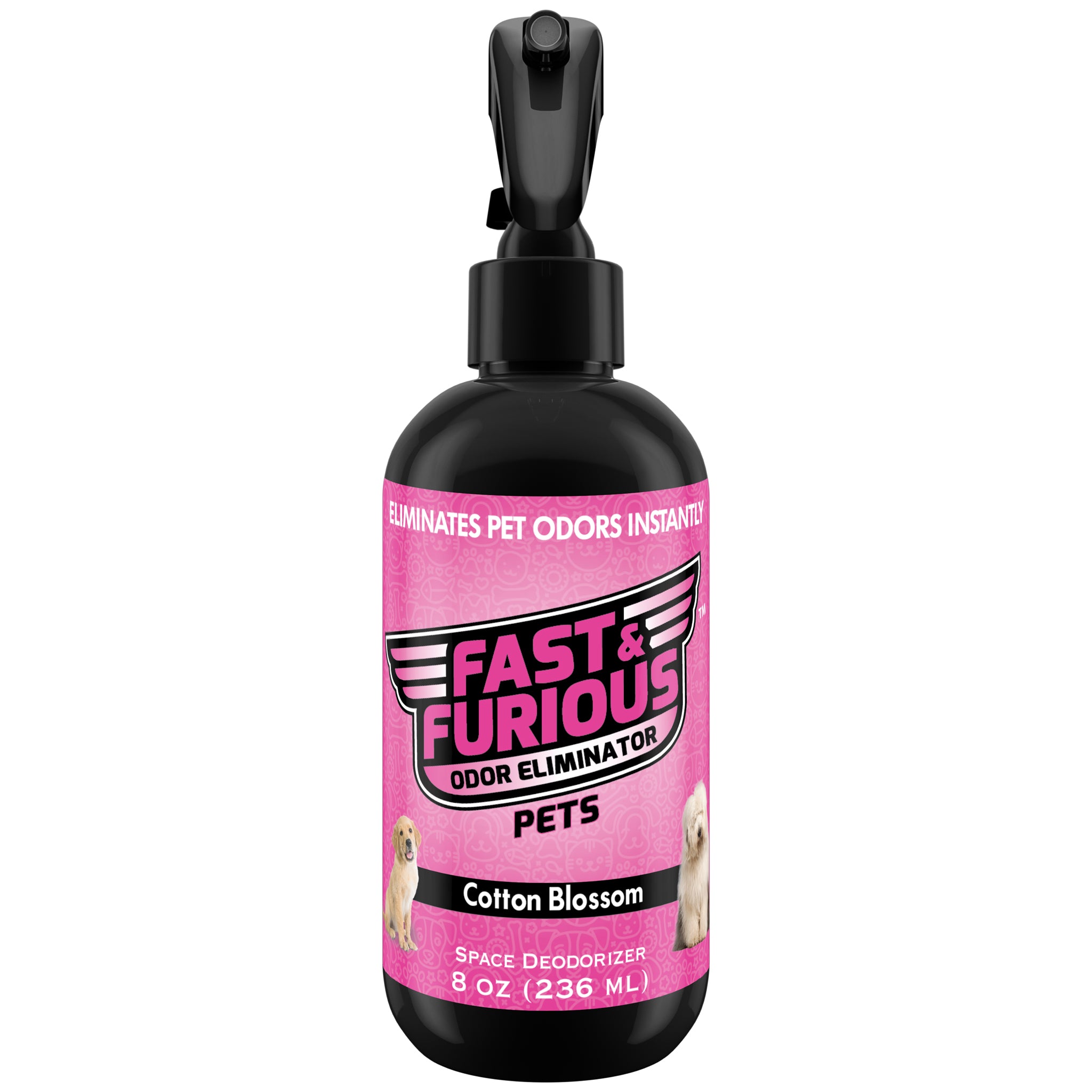 Fast and Furious Pets Odor Eliminator - Cotton Blossom Scent