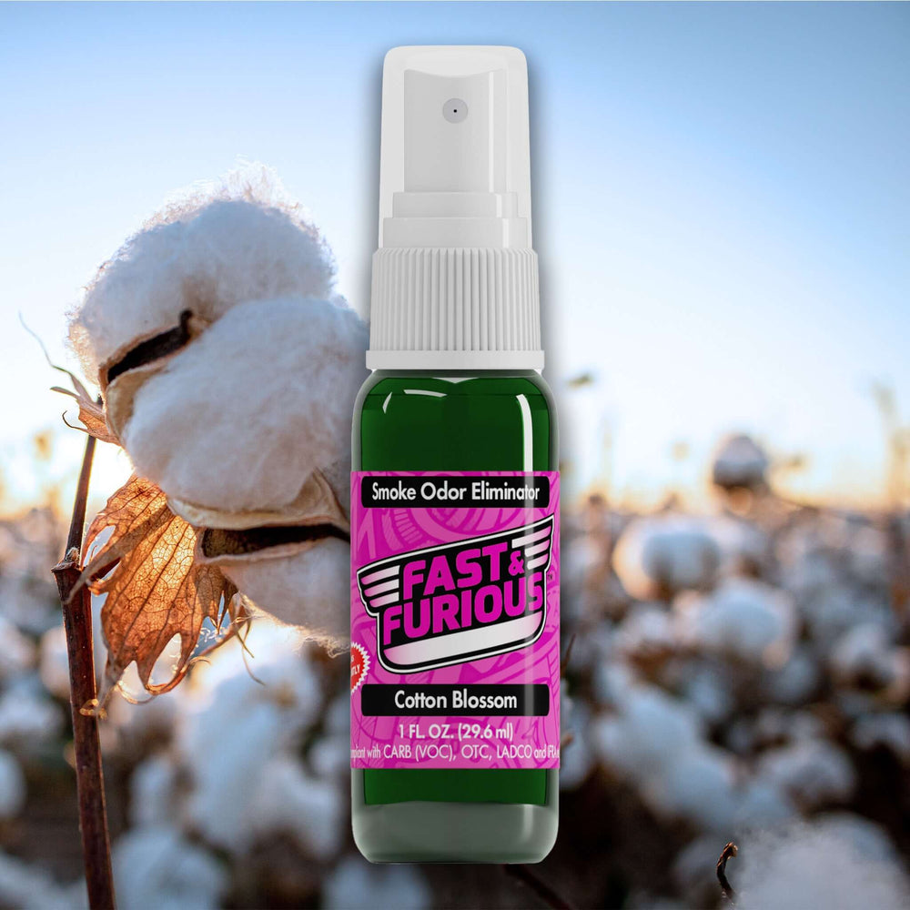 Fast & Furious Smoke Odor Eliminator - Cotton Blossom Scent (1 fl. oz.)