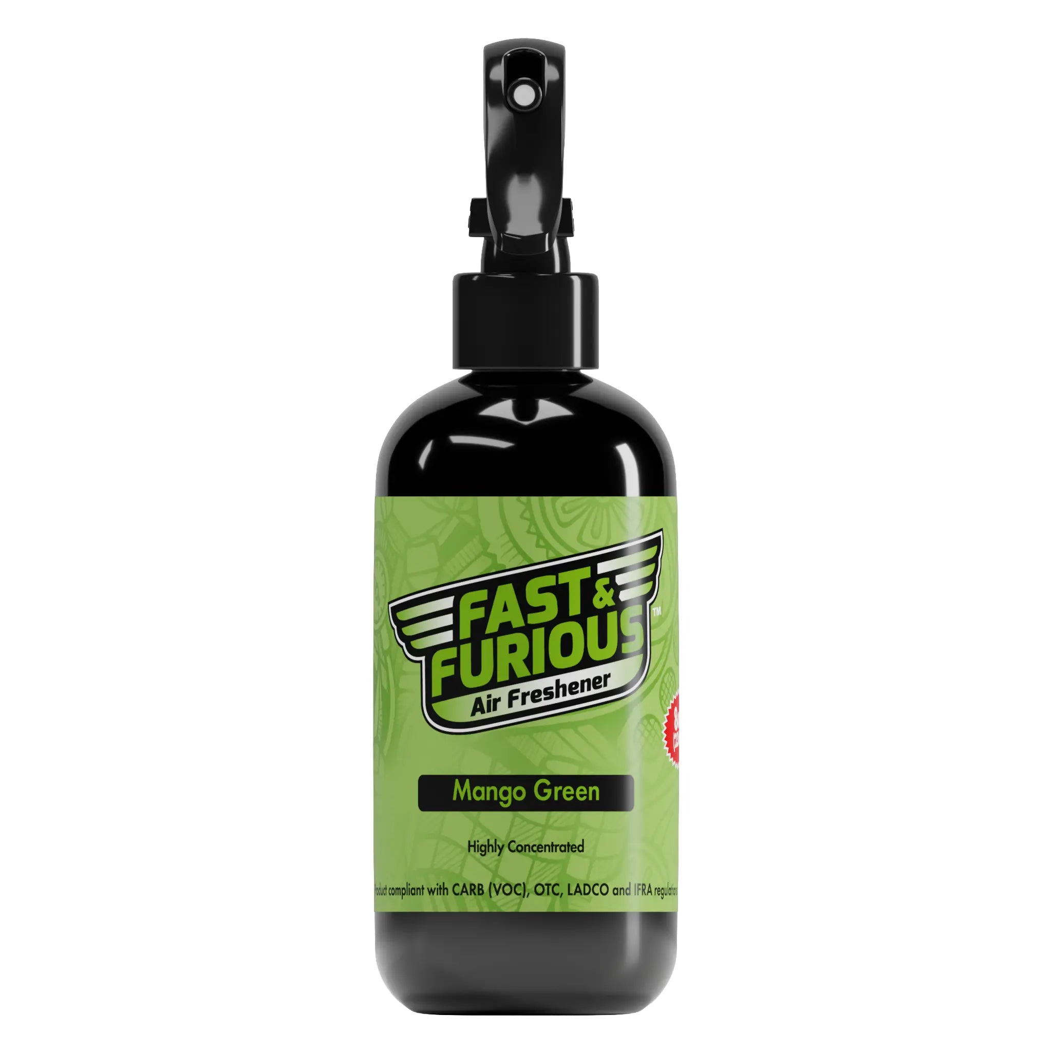 Fast and Furious Air Freshener - Mango Green Scent Size: 8oz