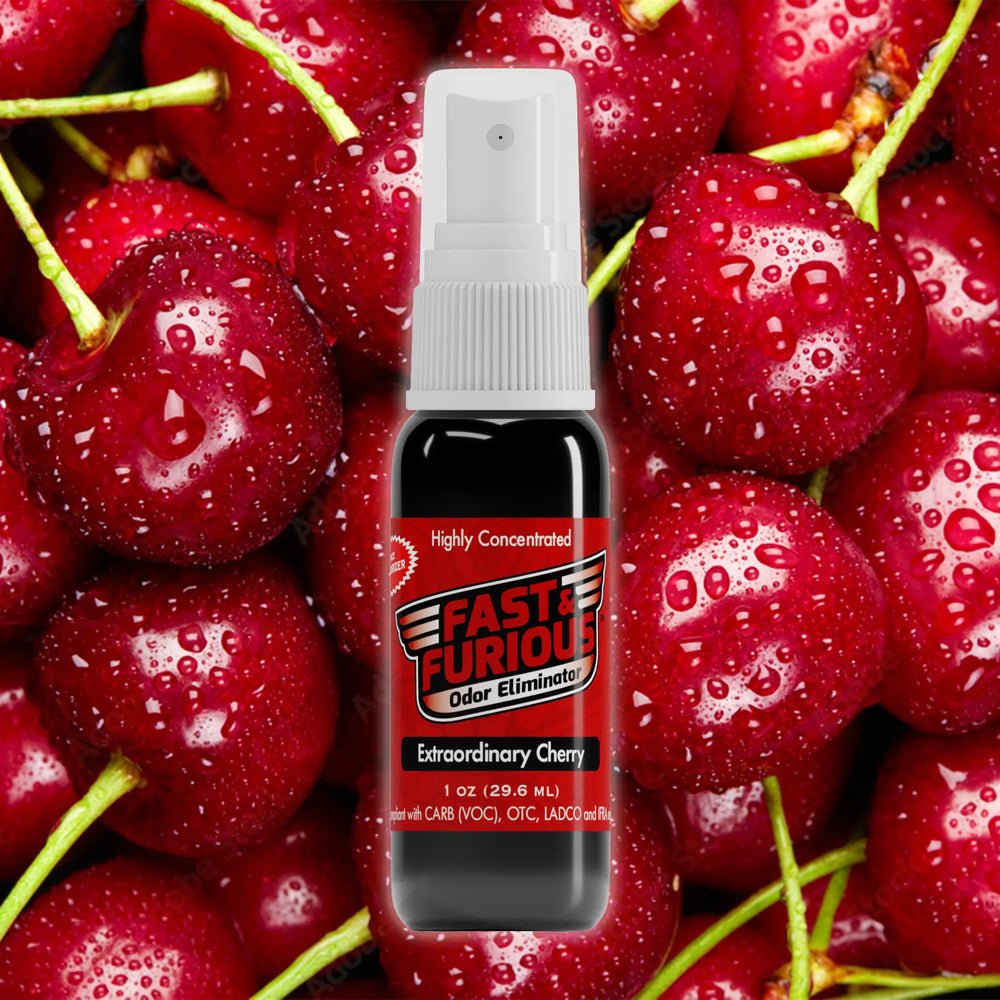 Fast and Furious Odor Eliminator - Extraordinary Cherry Scent Size: 1 fl oz Creative