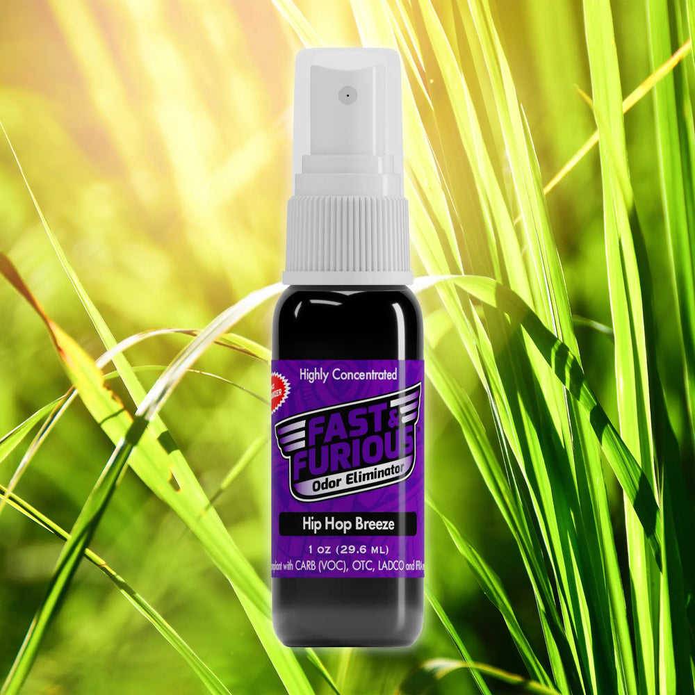 Fast and Furious Odor Eliminator - Hip Hop Breeze Scent Size: 1 fl oz Creative