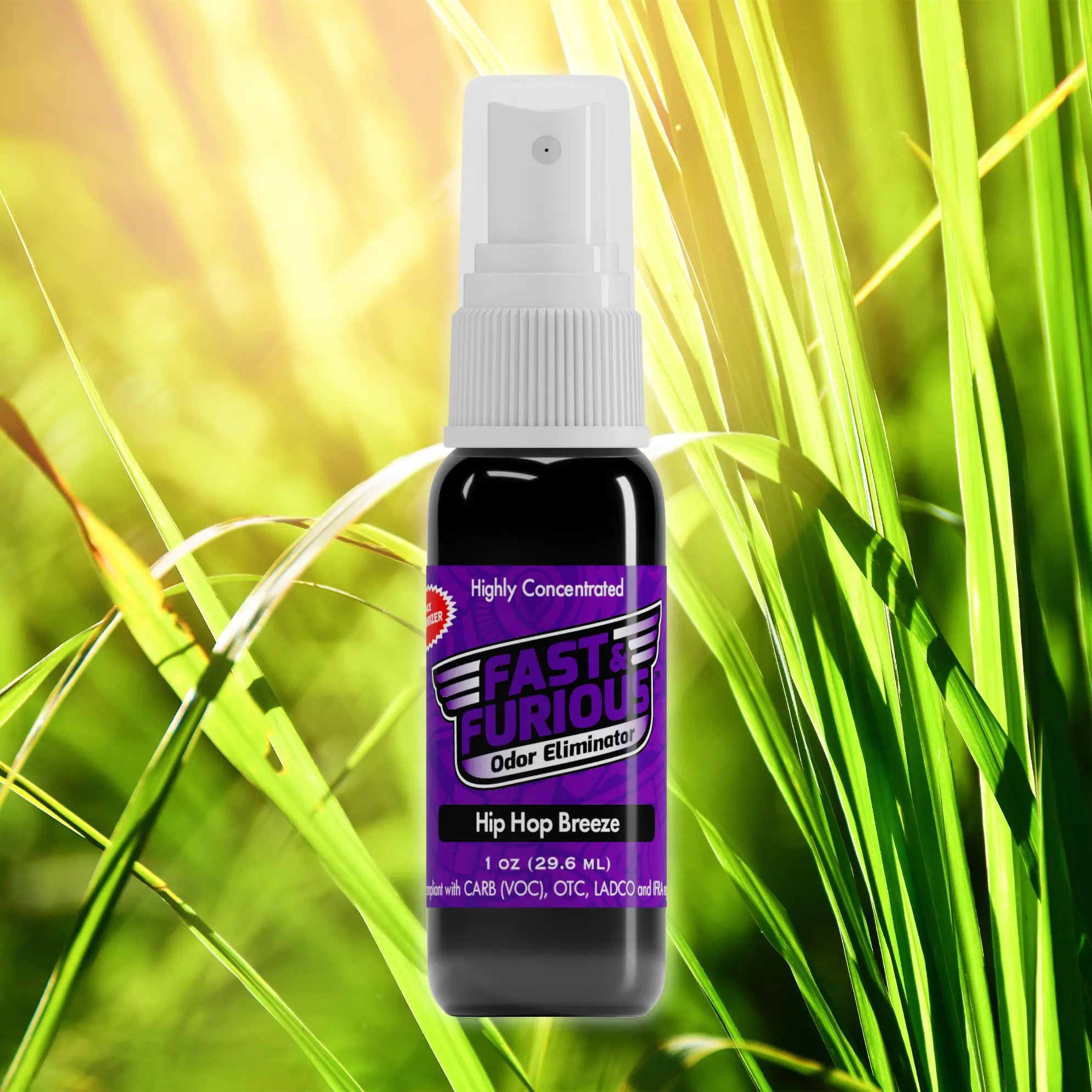 Fast and Furious Odor Eliminator - Hip Hop Breeze Scent Size: 1 fl oz Creative