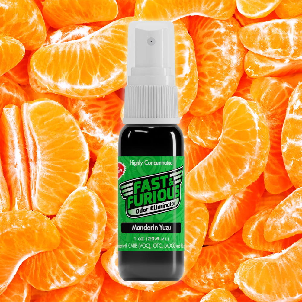 Fast and Furious Odor Eliminator - Mandarin Yuzu Scent Size: 1 fl oz Creative