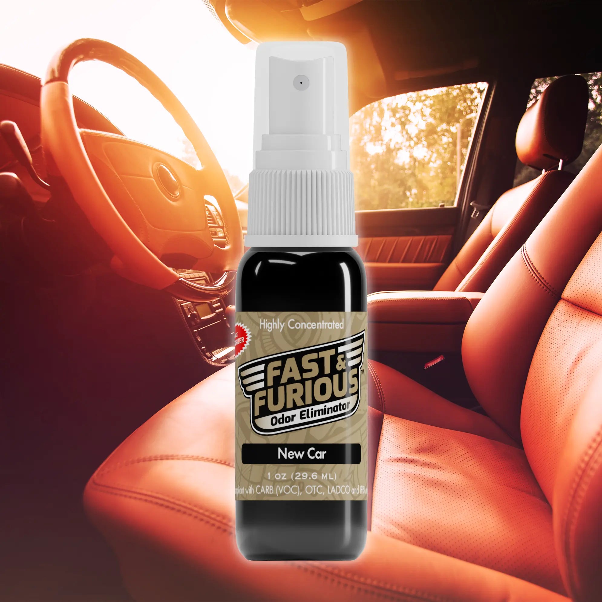 Fast and Furious Odor Eliminator - New Car Scent Size: 1 fl oz Creative