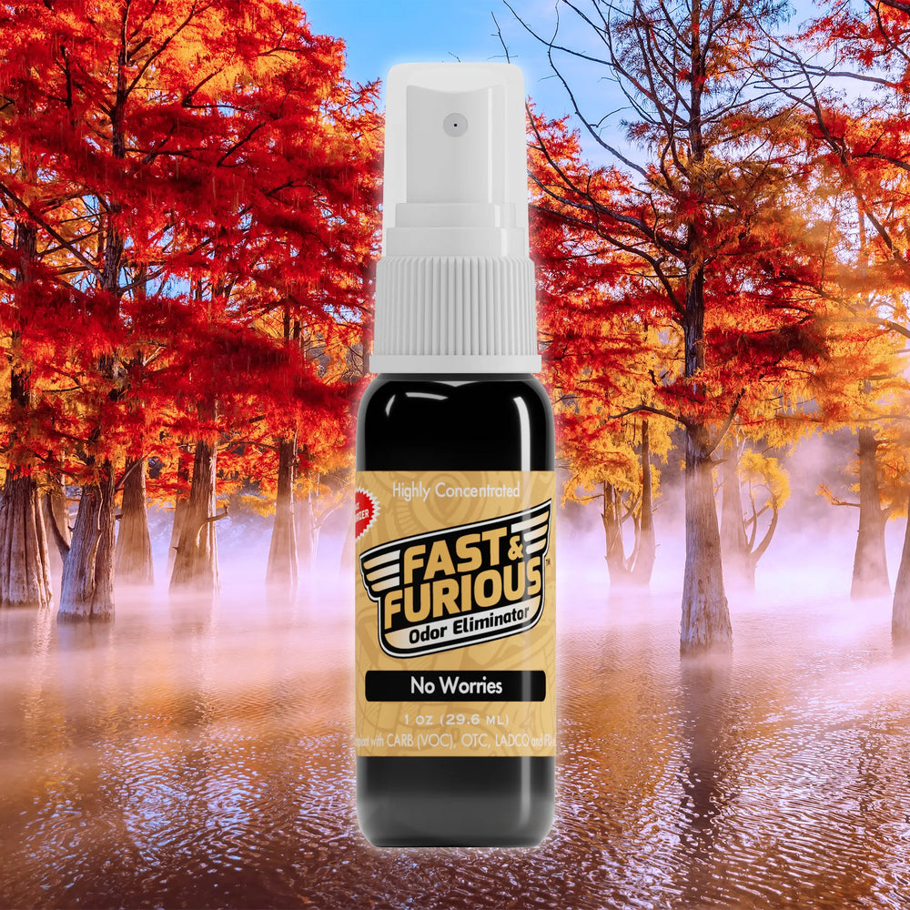 Fast and Furious Odor Eliminator - No Worries Scent Size: 1 fl oz Creative