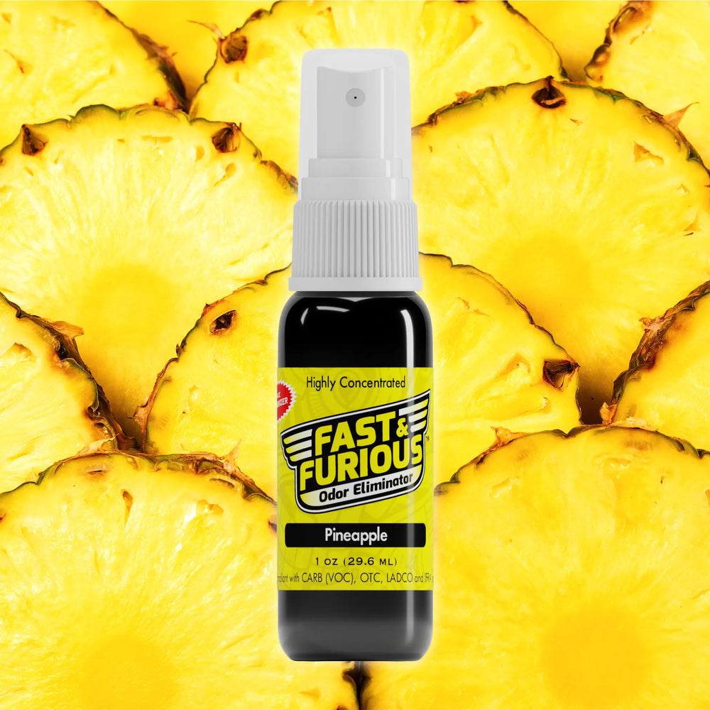 Fast and Furious Odor Eliminator - Pineapple Scent Size: 1 fl oz Creative