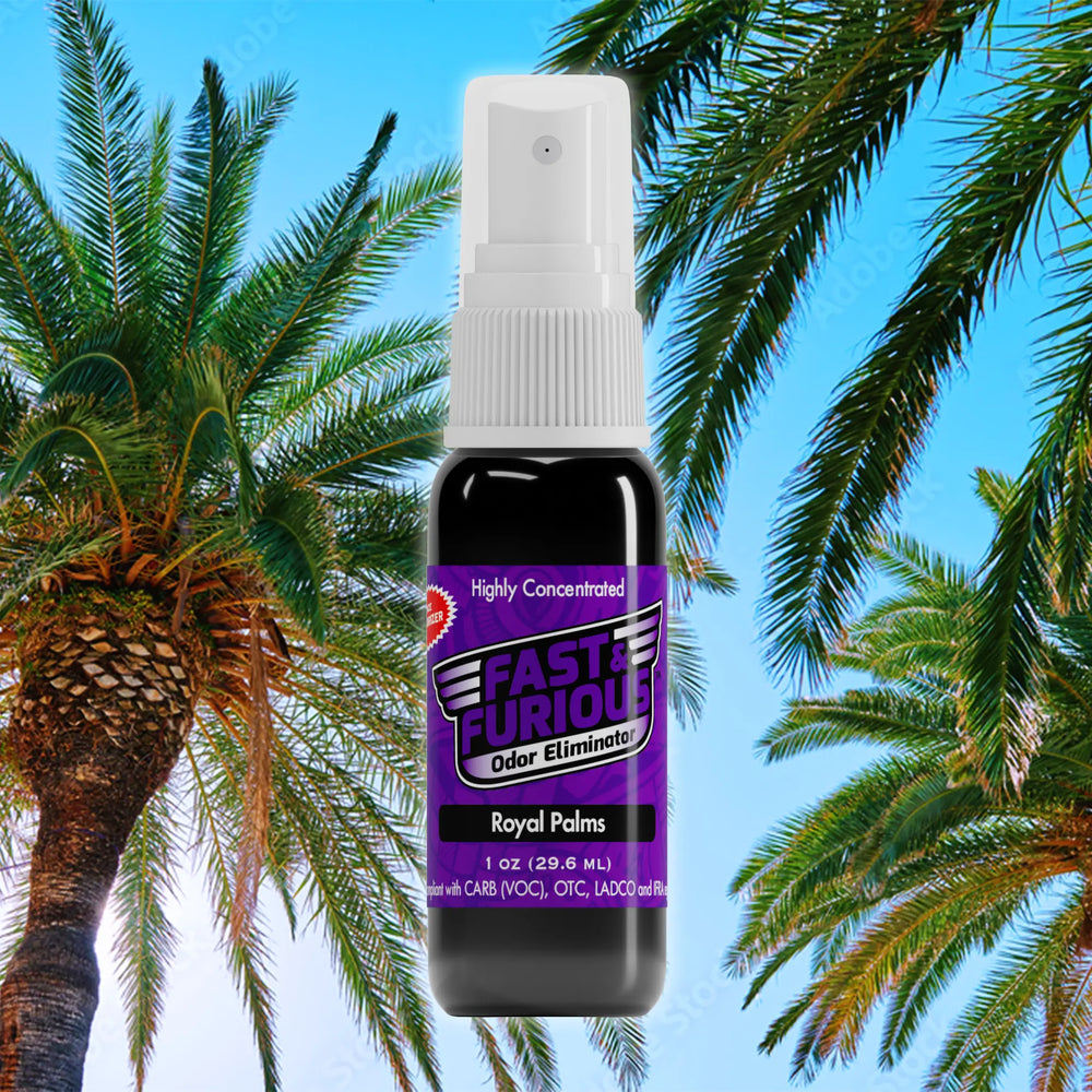 Fast and Furious Odor Eliminator - Royal Palms Scent Size: 1 fl oz Creative