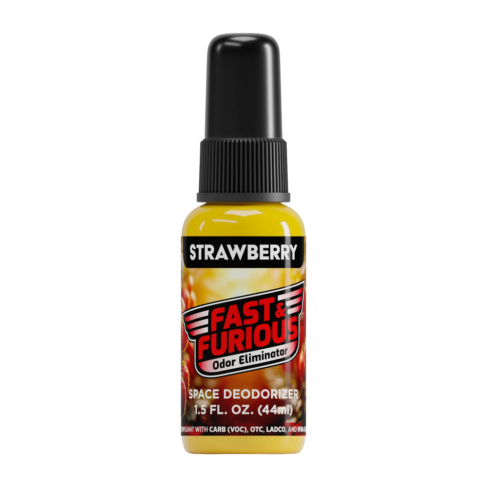 Fast & Furious HYDRO Odor Eliminator, 1.5 fl. oz. (44ml), Strawberry Scent
