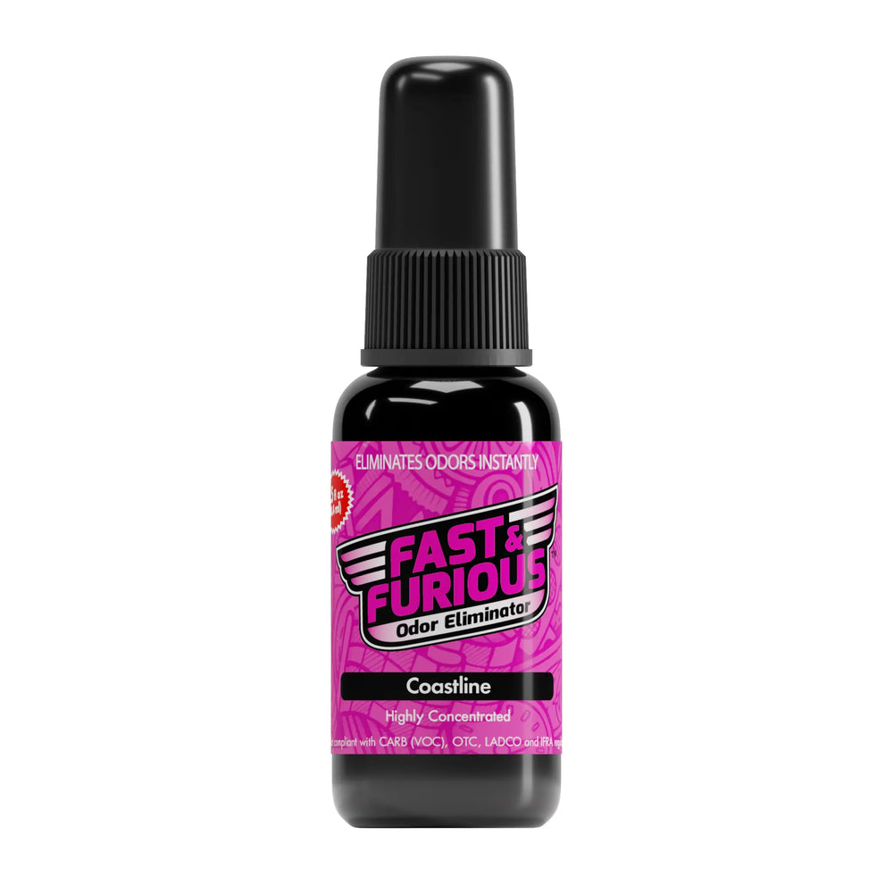 Fast and Furious Odor Eliminator - Coastline Scent Size: 1.5 fl oz