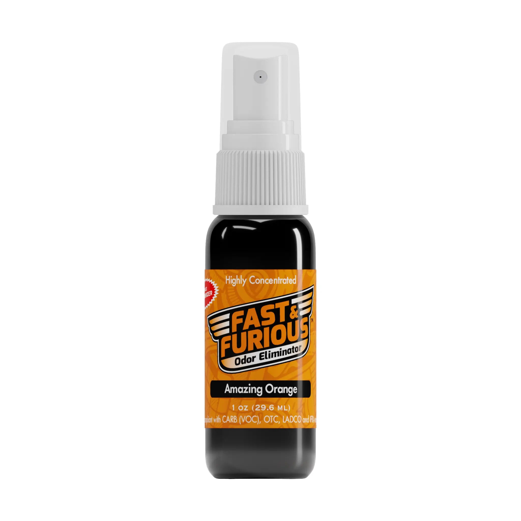Fast and Furious Odor Eliminator - Amazing Orange Scent Size: 1 fl oz