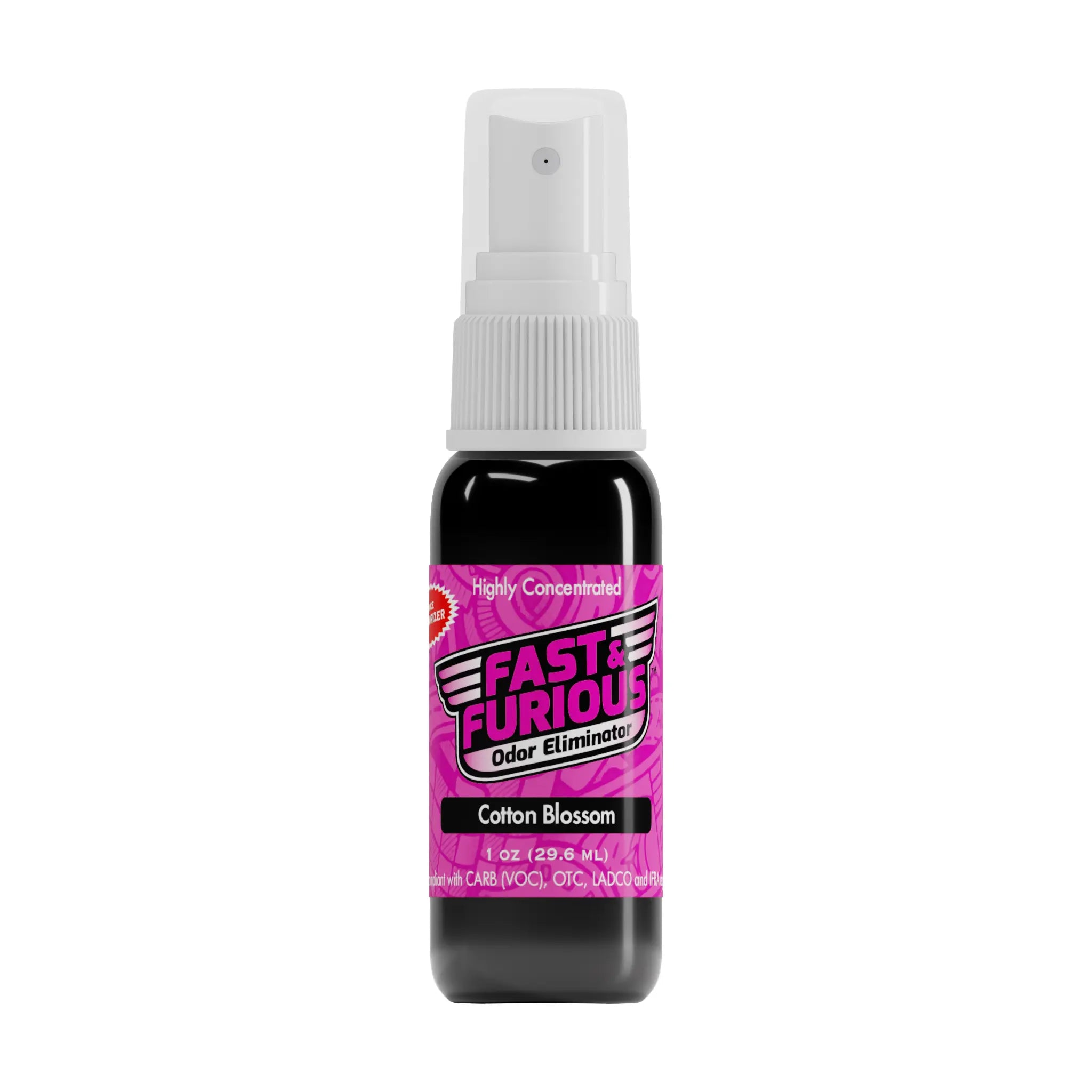 Fast and Furious Odor Eliminator - Cotton Blossom Scent Size: 1 fl oz