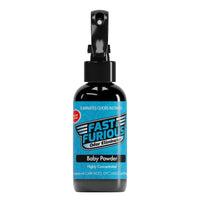 Fast and Furious Odor Eliminator - Baby Powder Scent Size: 4 fl oz