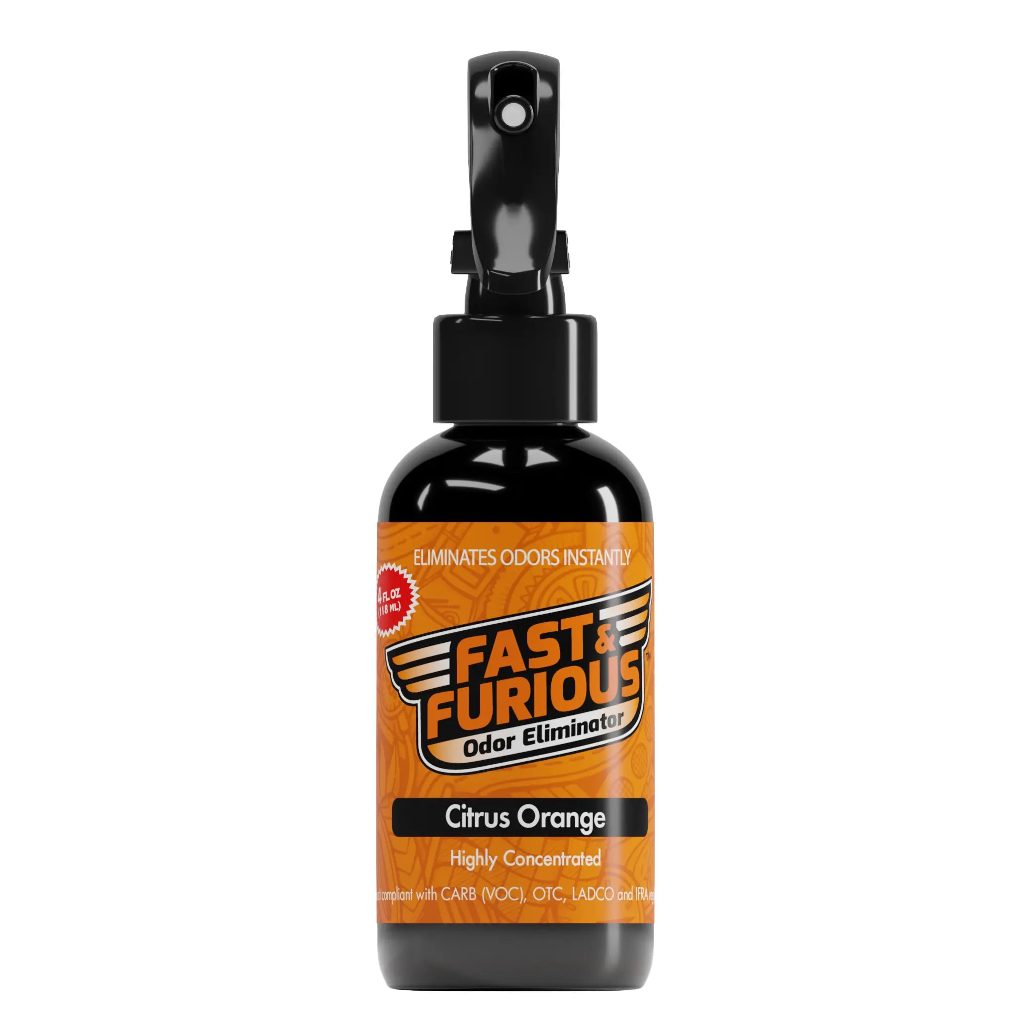 Fast and Furious Odor Eliminator - Citrus Orange Scent Size: 4 fl oz