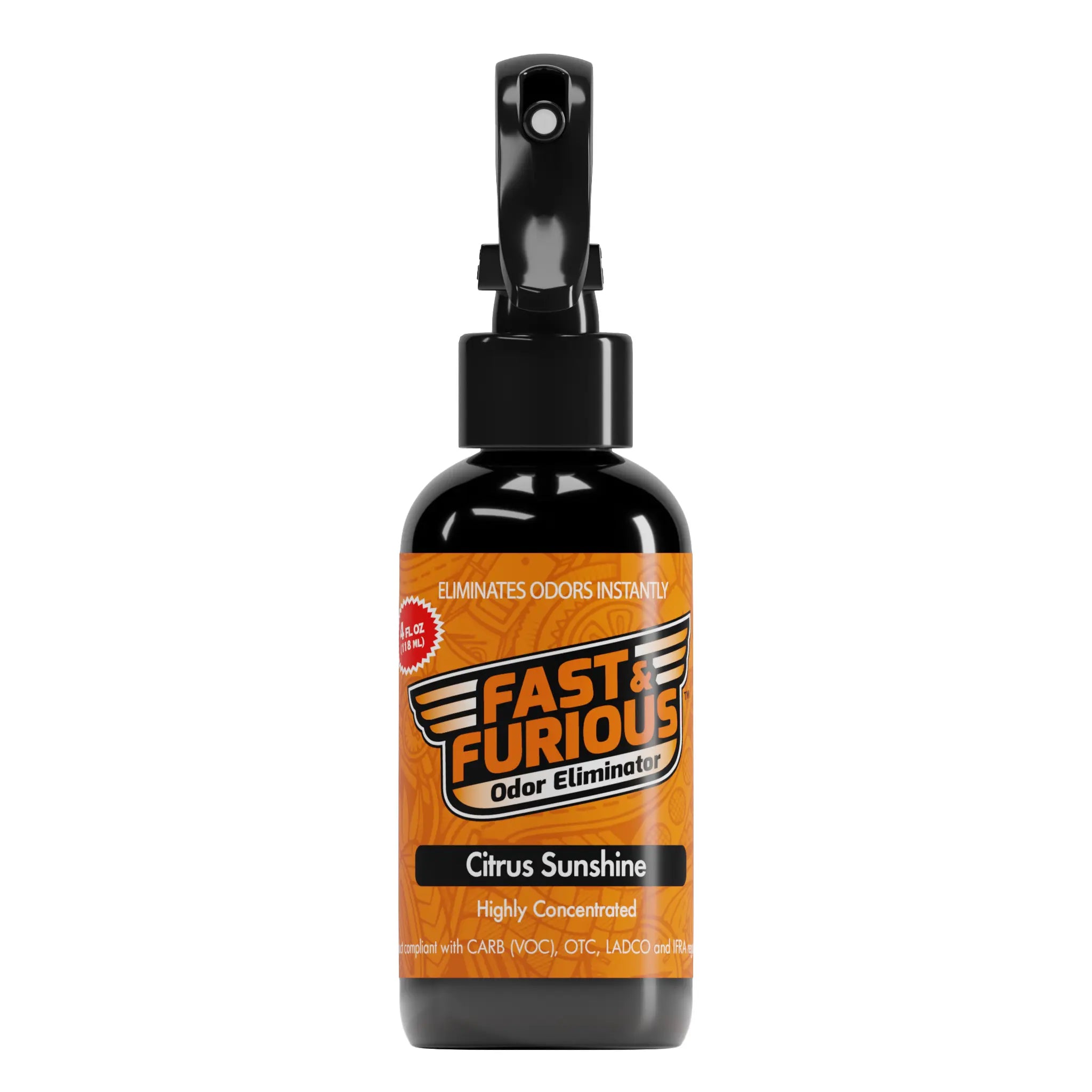 Fast and Furious Odor Eliminator - Citrus Sunshine Scent Size: 4 fl oz
