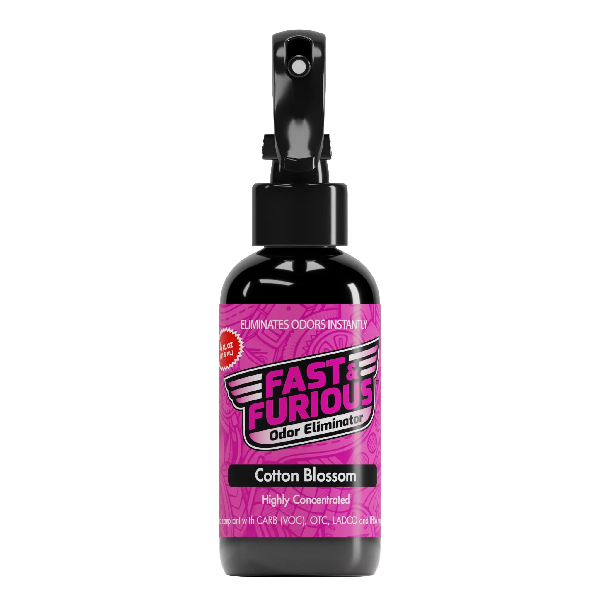 Fast and Furious Odor Eliminator - Cotton Blossom Scent Size: 4 fl oz