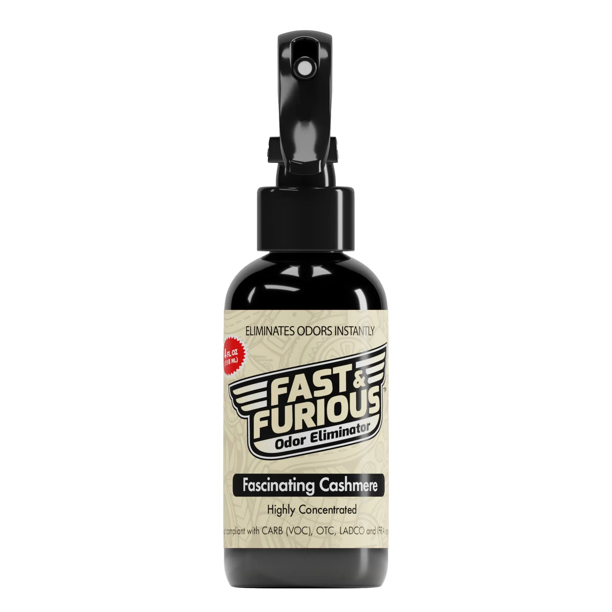 Fast and Furious Odor Eliminator - Fascinating Cashmere Scent Size: 4 fl oz
