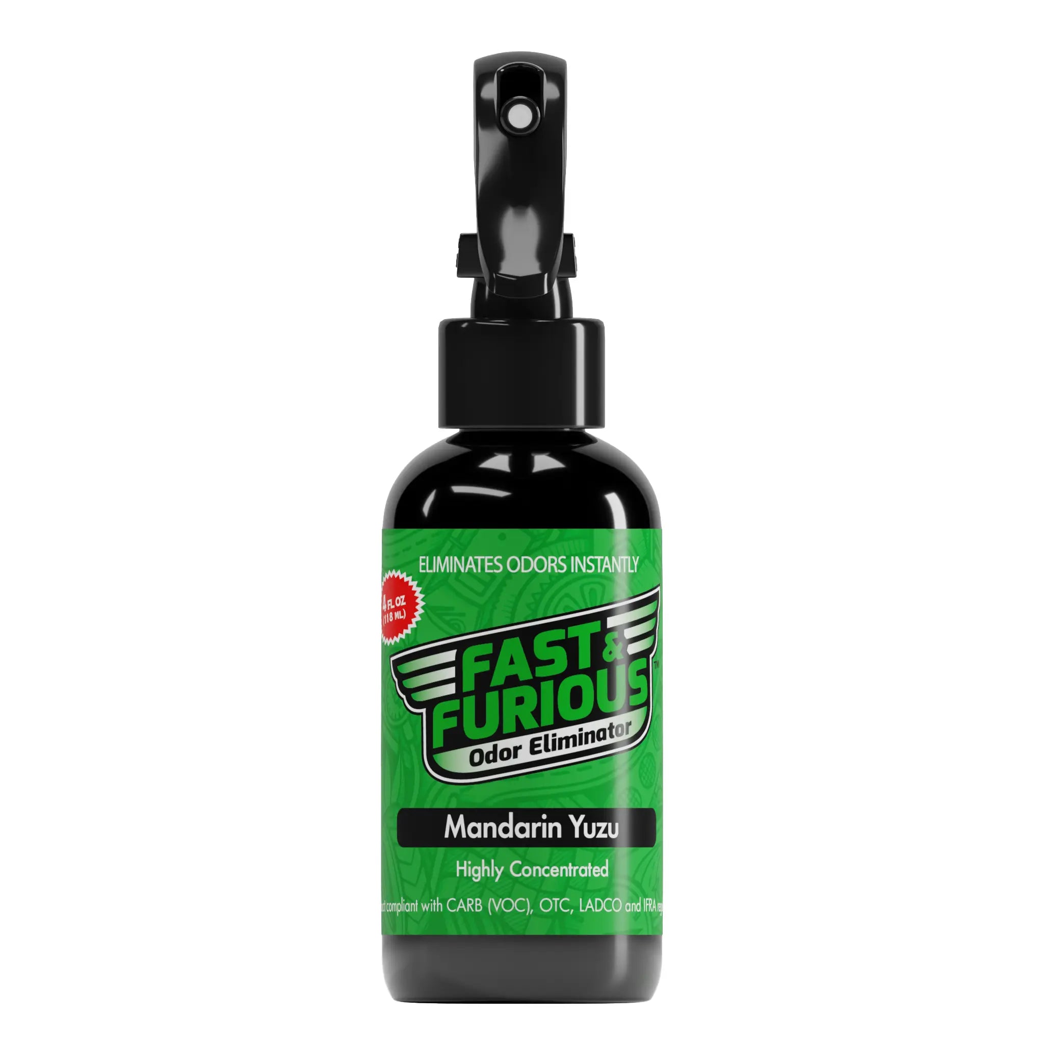 Fast and Furious Odor Eliminator - Mandarin Yuzu Scent Size: 4 fl oz