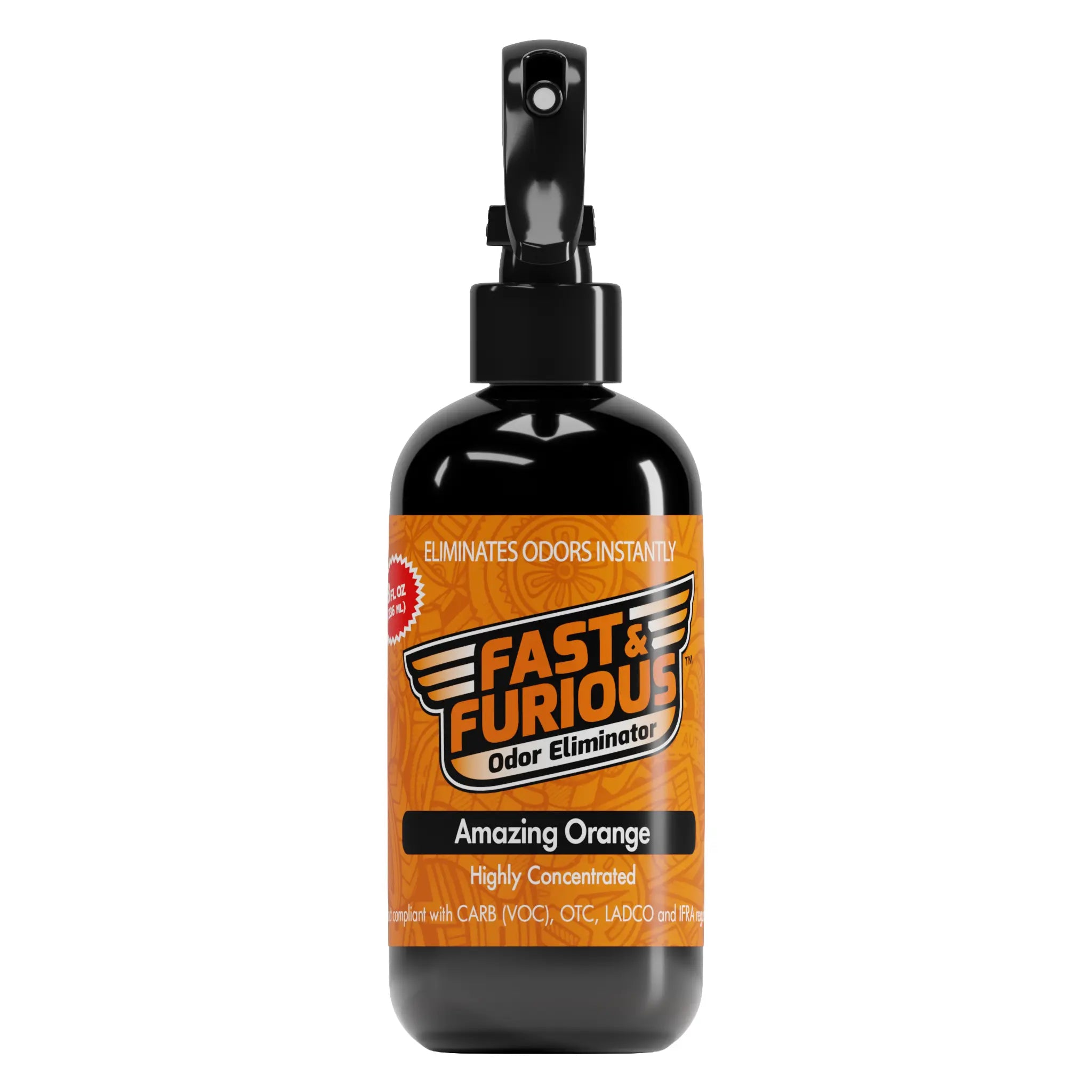 Fast and Furious Odor Eliminator - Amazing Orange Scent Size: 8 fl oz