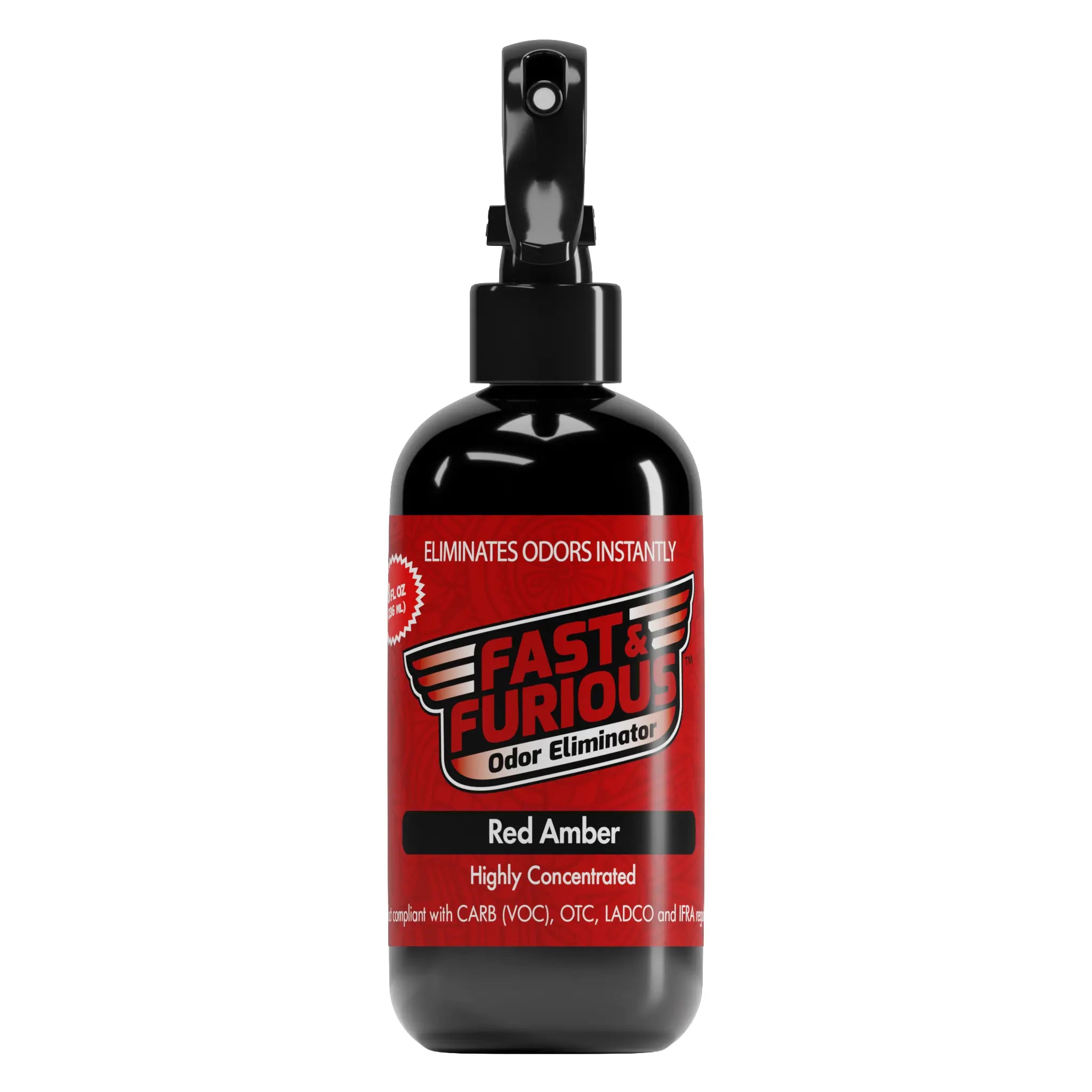 Fast and Furious Odor Eliminator - Red Amber Scent Size: 8 fl oz