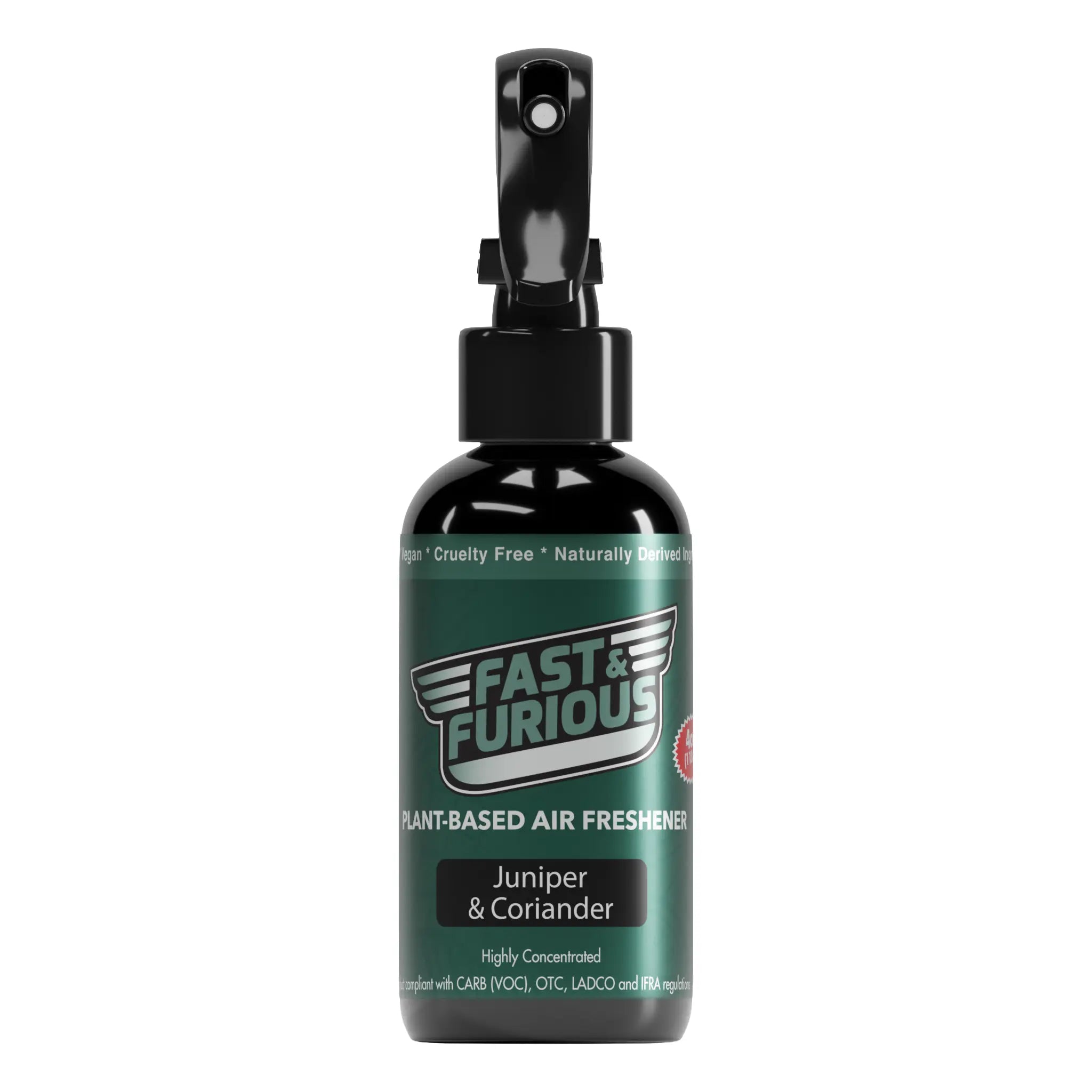 Fast and Furious Plant-Based Air Freshener - Juniper & Coriander Scent