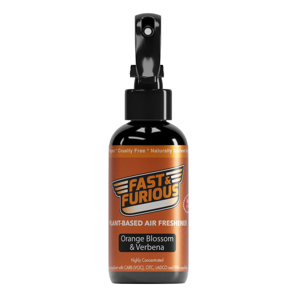 Fast and Furious Plant-Based Air Freshener - Orange Blossom & Verbena Scent