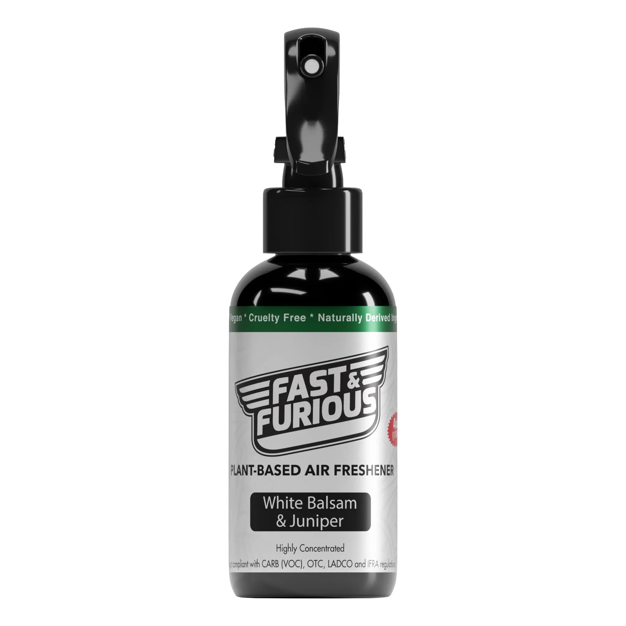 Fast and Furious Plant-Based Air Freshener - White Balsam & Juniper Scent