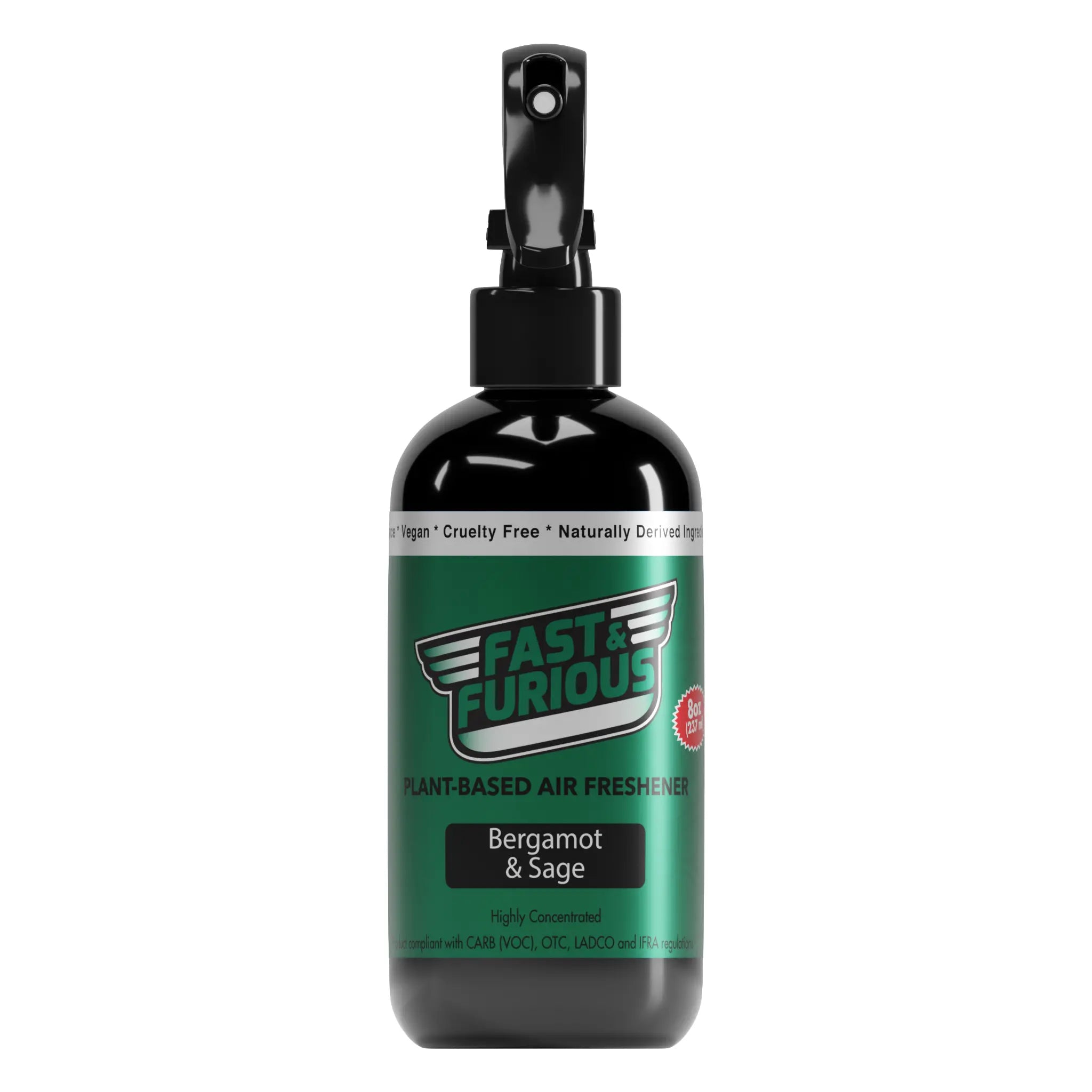Fast and Furious Plant-Based Air Freshener - Bergamot & Sage Scent